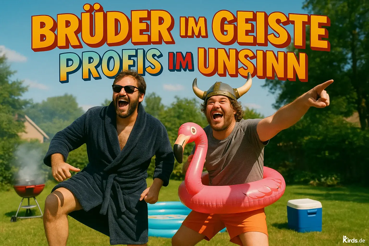 Männersprüche Freundschaft - Brüder im Geiste, Profis im Unsinn