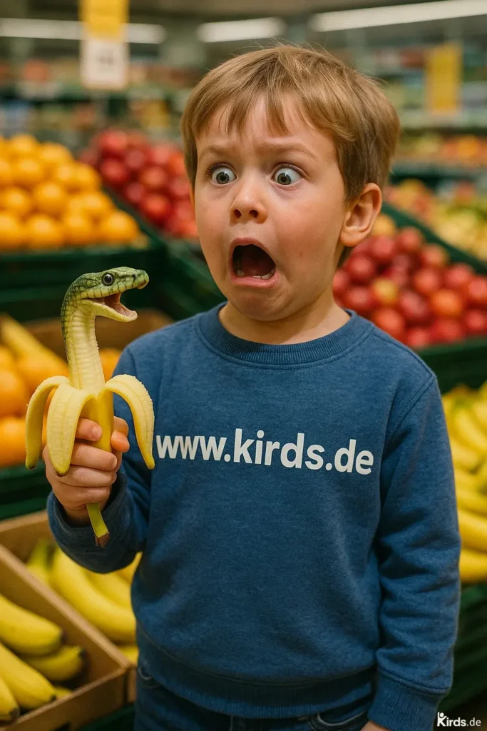 Sprüche Angst vor Banane Schlange Kind